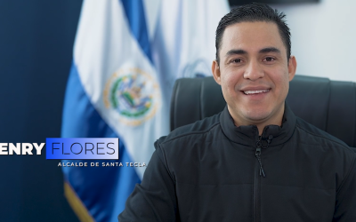 Alcalde Henry Flores, destaca avances en proyectos de mejora para Santa Tecla